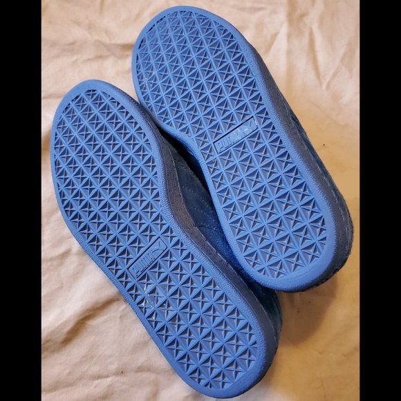 puma suede classic iced royal blue